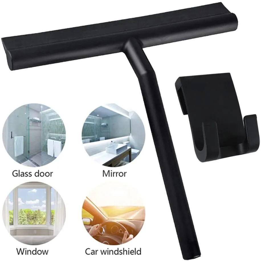 House Of Glass Door And Wall Scraper With Silicone Holder Shower